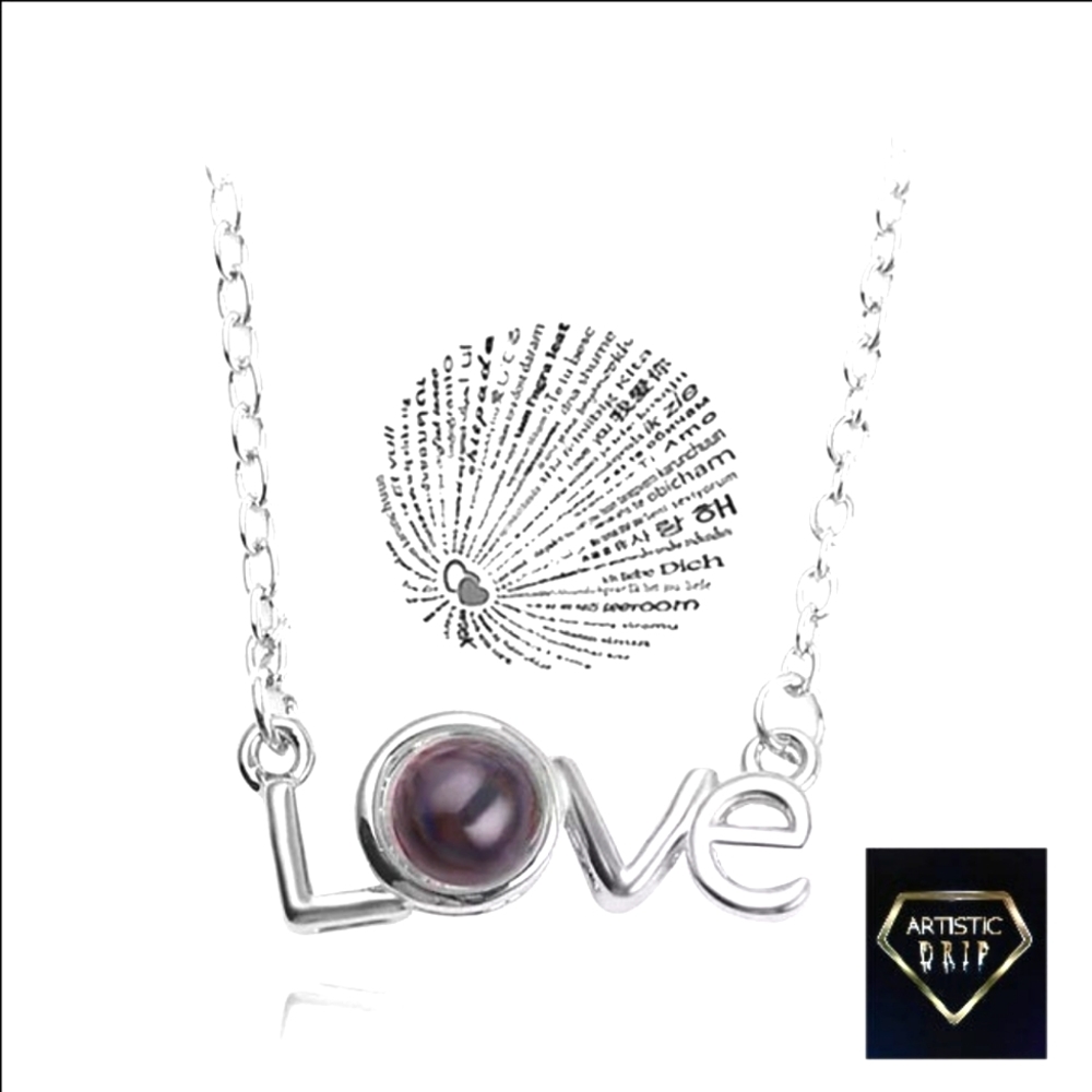 Love 100 Projection Necklace Collection style 2